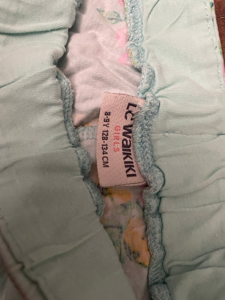 Çiçek Desenli Bohem Kız Şort - Görsel 3