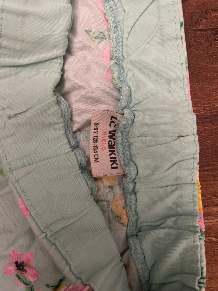 Çiçek Desenli Bohem Kız Şort - Görsel 2