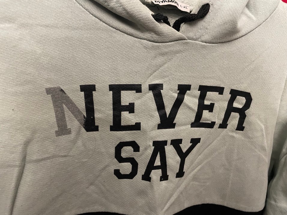 Gri Belden Kuşaklı Oversize Sweatshirt - Görsel 2