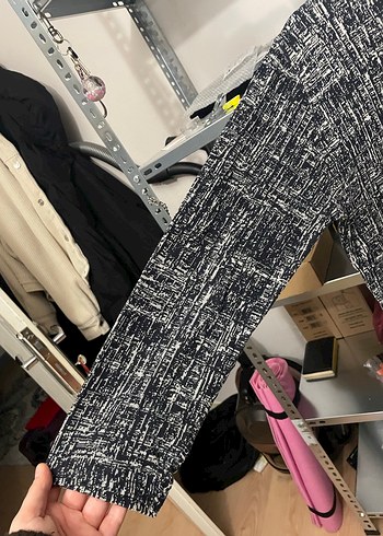 Gri Örme Uzun Kollu Salaş Bluz - Görsel 3