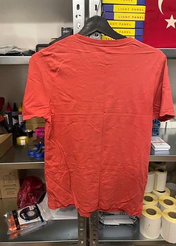 Kırmızı Baskılı Rock Punk Erkek Tişörtü - Görsel 3