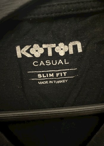 Siyah Baskılı Kısa Kollu Tişört - Görsel 2