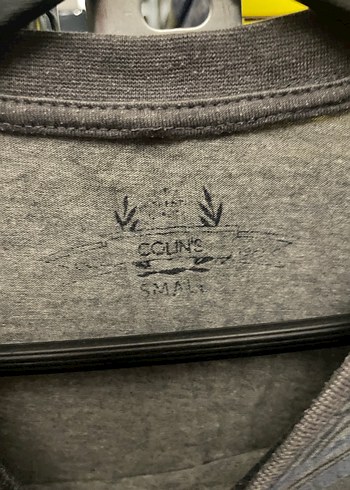 Gri Desenli Erkek Kısa Kollu Tişört - Görsel 2