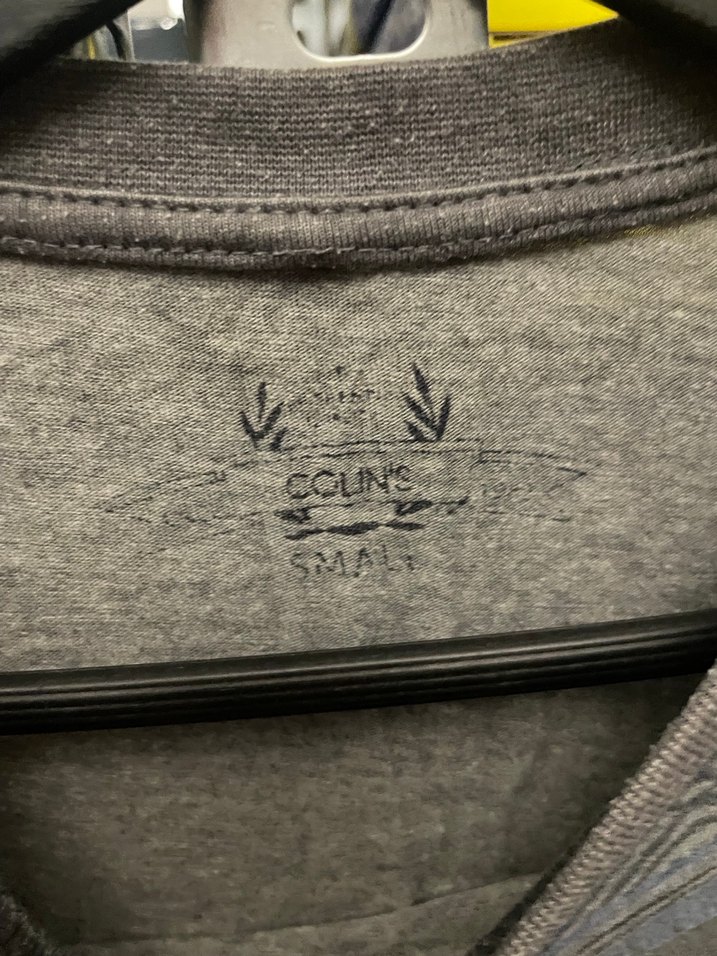 Gri Desenli Erkek Kısa Kollu Tişört - Görsel 2