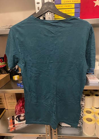 Turkuaz Erkek Kısa Kollu Tişört - Görsel 3