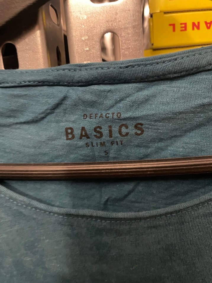 Turkuaz Erkek Kısa Kollu Tişört - Görsel 2