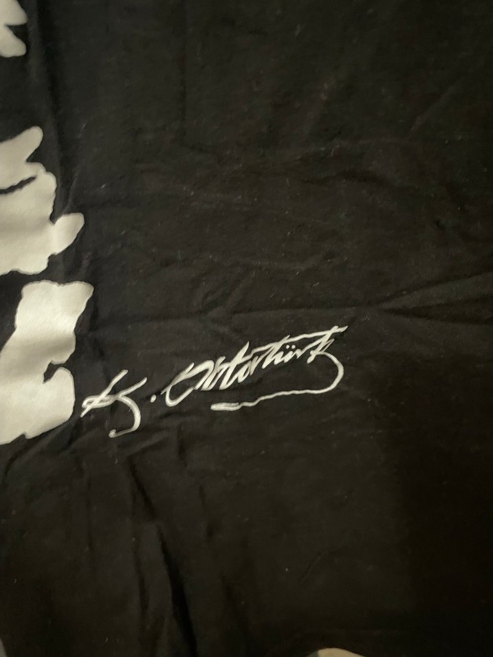 Siyah Atatürk Baskılı Tişört - Görsel 2