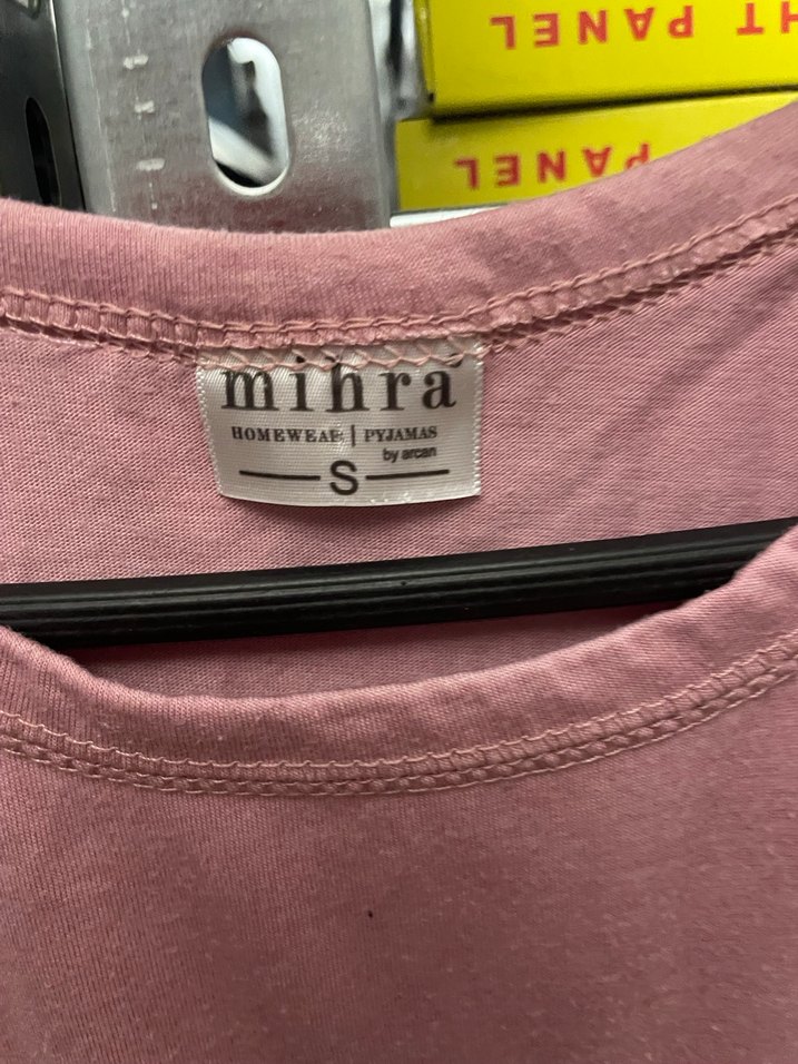 Kız Çocuk Pembe Baskılı Kısa Kollu Tişört - Görsel 2