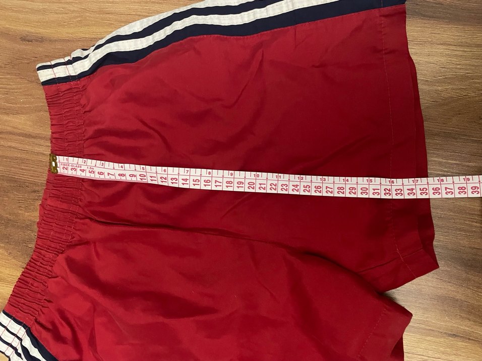 Erkek Kırmızı Mini Spor Şort - Görsel 4