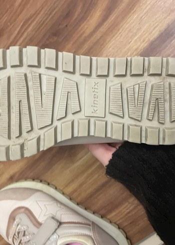 Kız Çocuk Bej Spor Ayakkabı - Görsel 5