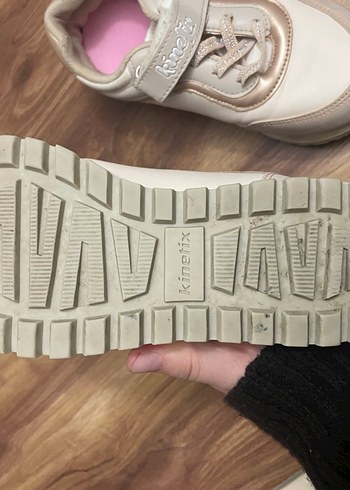 Kız Çocuk Bej Spor Ayakkabı - Görsel 4