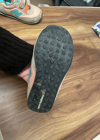 Kız Çocuk Kahverengi New Balance Spor Ayakkabı - Görsel 3