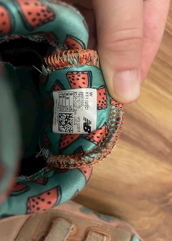 Kız Çocuk Kahverengi New Balance Spor Ayakkabı - Görsel 2