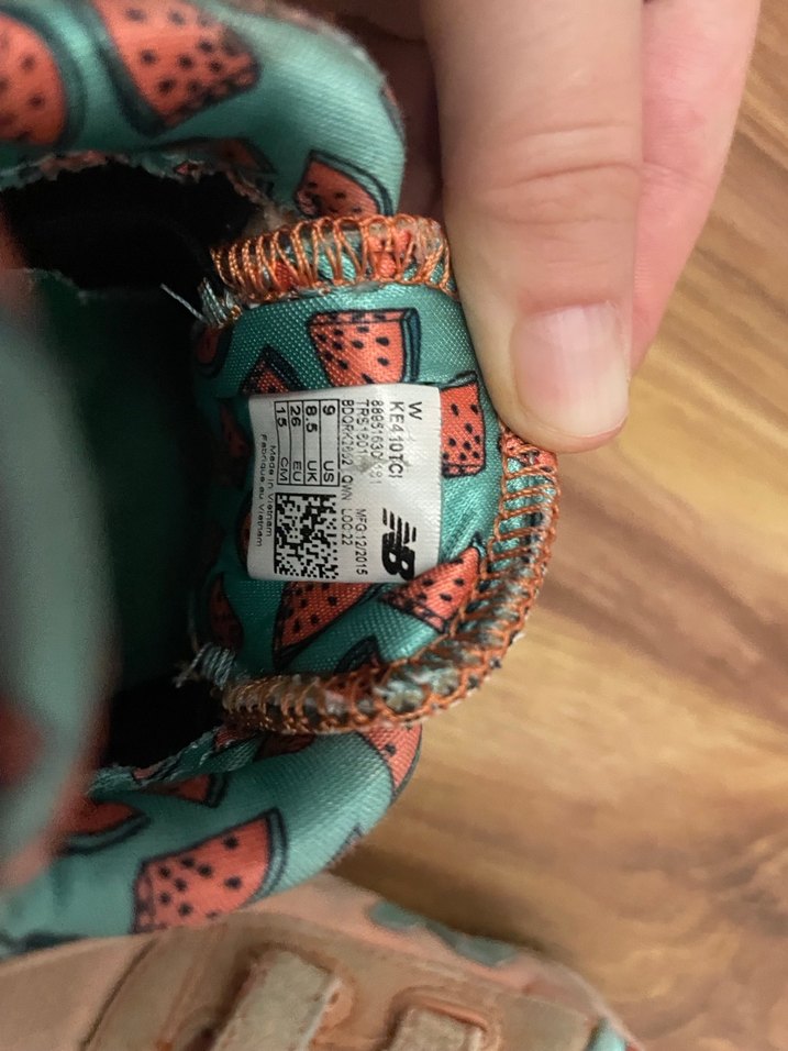 Kız Çocuk Kahverengi New Balance Spor Ayakkabı - Görsel 2