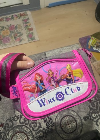 Pembe Winx Club Çocuk Çantası