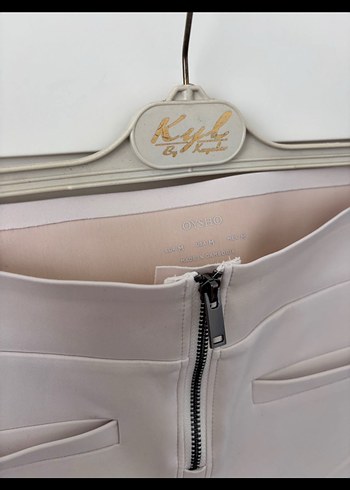 Oysho Gri Regular Fit Midi Kadın Kumaş Pantolon