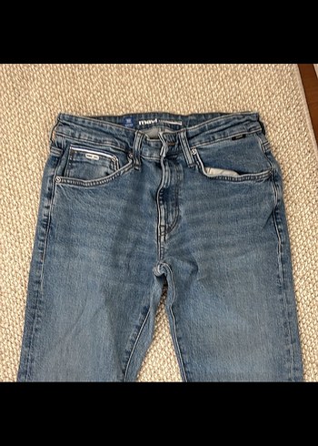 Mavi Kadın Midi Boy Denim Jean - Görsel 2