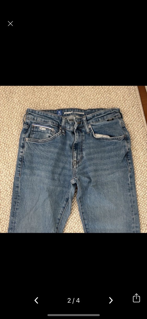 Mavi Kadın Midi Boy Denim Jean - Görsel 2