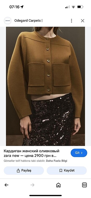 Zara Zara hırka