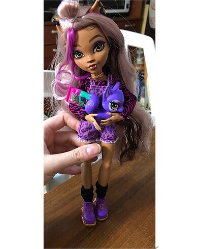 Monster high Clawdeen Sıfır bebek