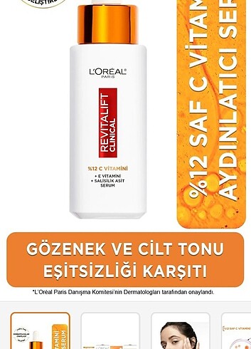 Loreal Paris L'Oreal gözenek ve cilt tonu eşitsizligii giderir #kozmetik #L'O