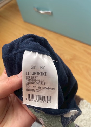 LC Waikiki Erkek Çocuk Kamuflaj Desenli Bere