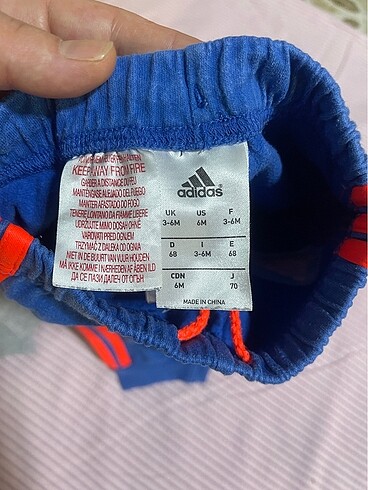 3 Ay Beden çeşitli Renk Orijinal Adidas bebek eşofman takımı