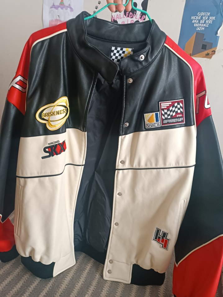 Bershka motorcu ceketi - Görsel 5