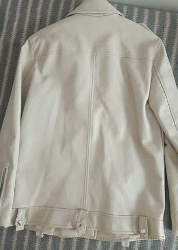 Stradivarius deri ceket - Görsel 5