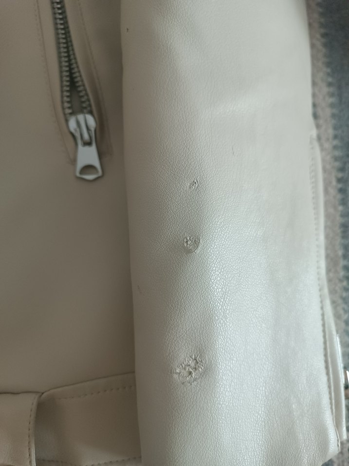 Stradivarius deri ceket - Görsel 2