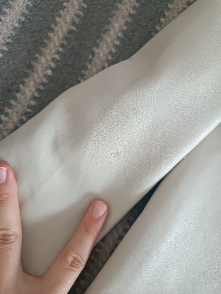 Stradivarius deri ceket - Görsel 3