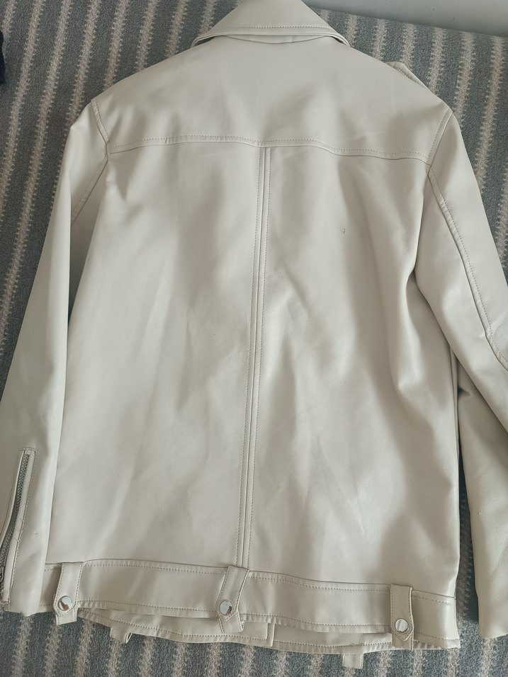 Stradivarius deri ceket - Görsel 5
