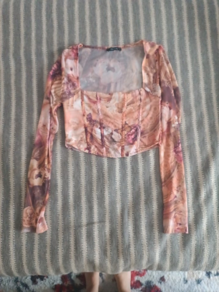 Trendyol Milla tül bluz - Görsel 5