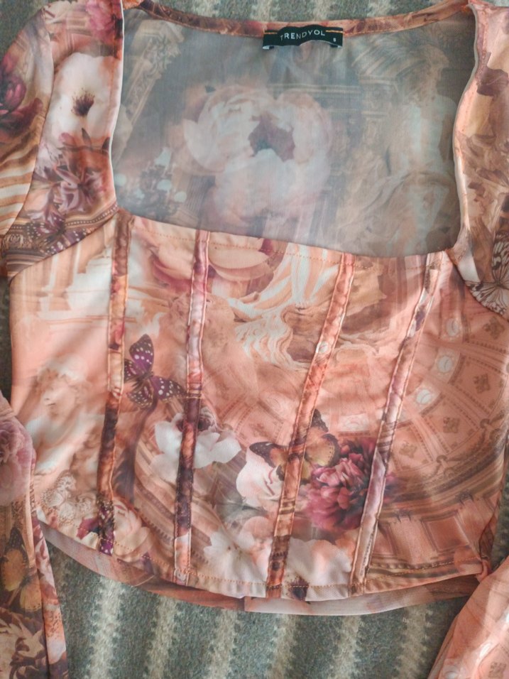 Trendyol Milla tül bluz - Görsel 2