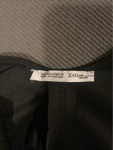s Beden siyah Renk Zara siyah klas kalem elbise