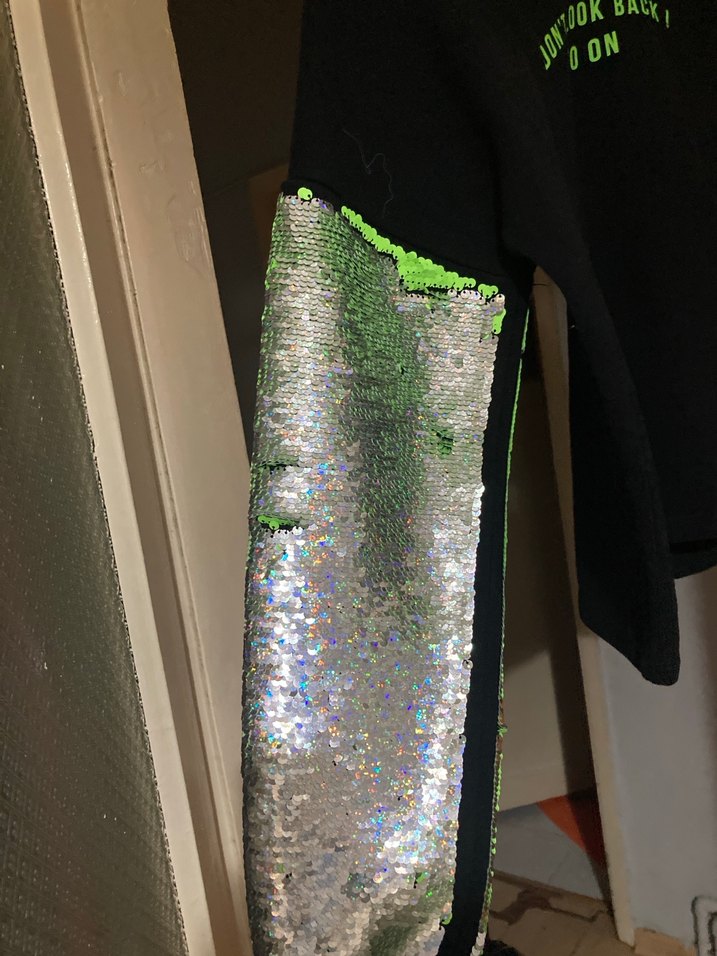 Kız Çocuk Pullu renk değiştiren Sweatshirt - Görsel 4