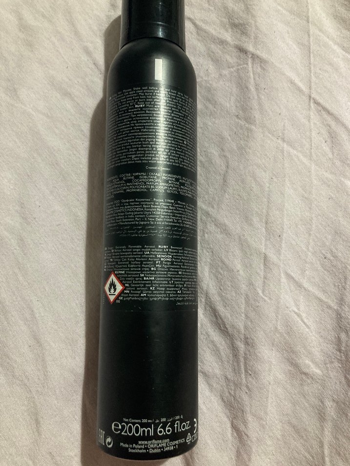 Oriflame HairX Style Saç Spreyi 24 Saat - Görsel 4