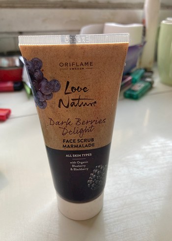 Oriflame Oriflame Love Nature Dark Berries Yüz Maskesi ve Peeling