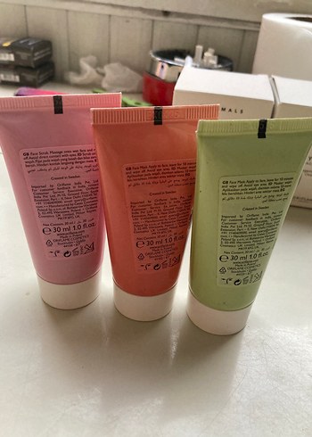 Oriflame Love Nature Yüz Maskesi ve Peeling Seti