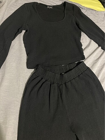 Trendyol 2li eşofman crop takım