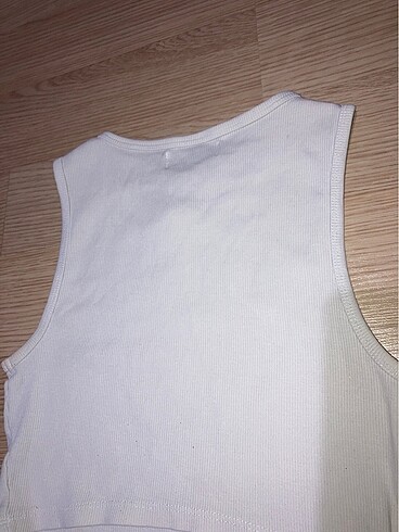 xs Beden beyaz Renk Bershka Crop