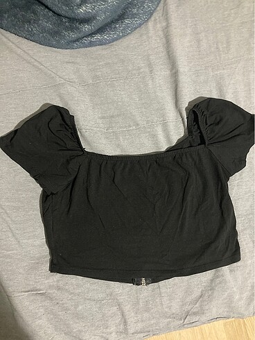 l Beden Trendyol Fermuarlı Crop