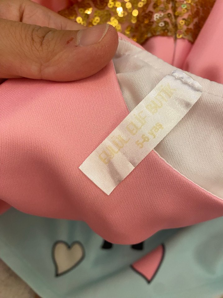 Pembe Lol Bebek Kız Elbisesi - Görsel 5