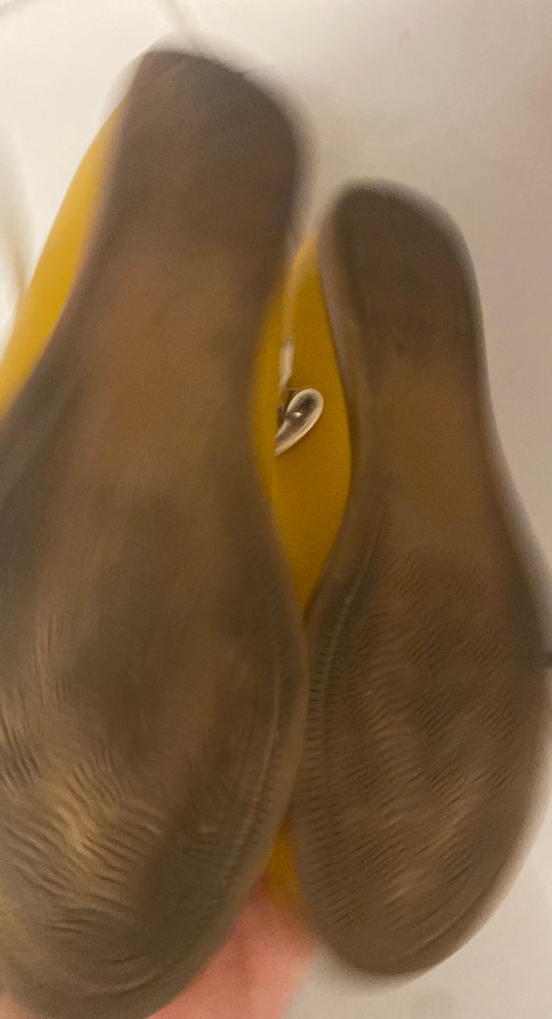 Sarı Kız Çocuk Rugan Babet Ayakkabı - Görsel 3