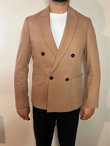 ZARA CAMEL RENK ERKEK BLAZER