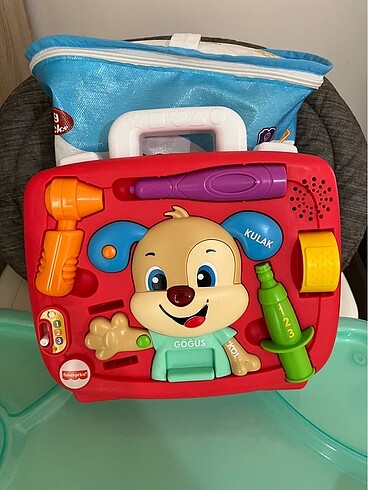 Fisher Price Eğitici köpekçik doktor seti