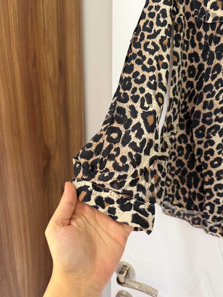 Leopar Desenli Gömlek — görsel 5/7