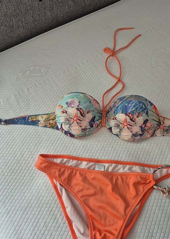 Çiçek Desenli Bohem Mini Bikini