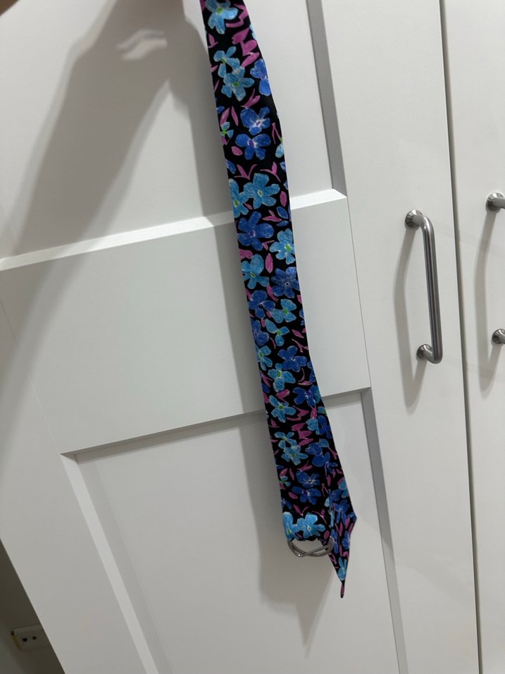 ZARA UZUN ÇİÇEKLİ SATEN ELBİSE - Görsel 5