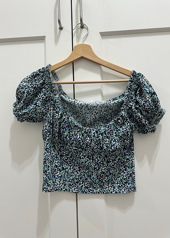 Stradivarius çiçekli top - Görsel 2